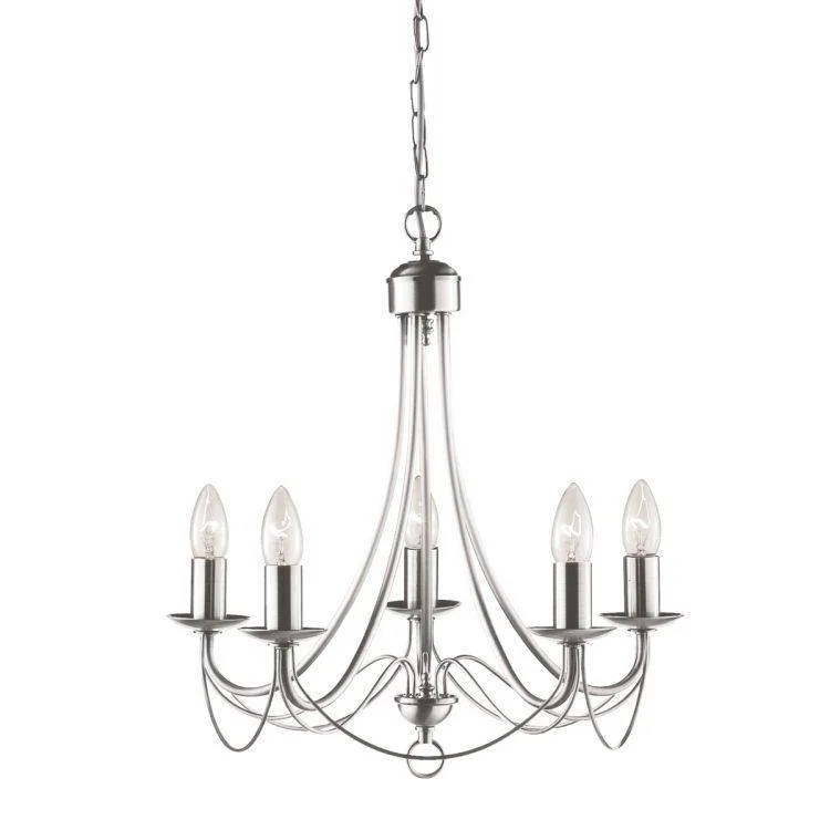 Chandeliers with Metal Frames in Copper FinishChandeliers with Metal Frames in Copper FinishSearchlight Maypole Silver 5 Light Multi-Arm Chandeliers with Metal Frames in Copper FinishChandeliers with Metal Frames in Copper FinishSearchlight Maypole Silver 5 Light Multi-Arm