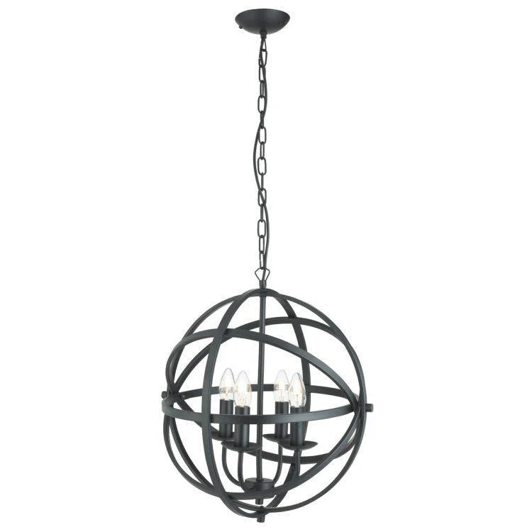 Chandeliers for Living Rooms to Create a Focal PointChandeliers for Living Rooms to Create a Focal PointSearchlight Orbit Black 4 Light Spherical Pendant Light Chandeliers for Living Rooms to Create a Focal PointChandeliers for Living Rooms to Create a Focal PointSearchlight Orbit Black 4 Light Spherical Pendant Light
