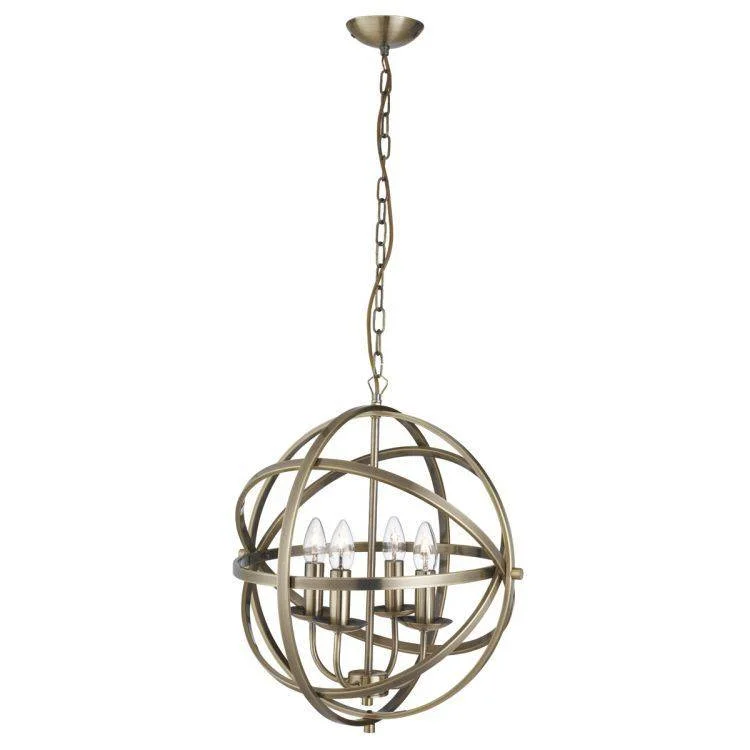 Chandeliers for Dining Rooms to Set the Mood for MealsChandeliers for Dining Rooms to Set the Mood for MealsSearchlight Orbit Brass 4 Light Spherical Pendant Light Chandeliers for Dining Rooms to Set the Mood for MealsChandeliers for Dining Rooms to Set the Mood for MealsSearchlight Orbit Brass 4 Light Spherical Pendant Light