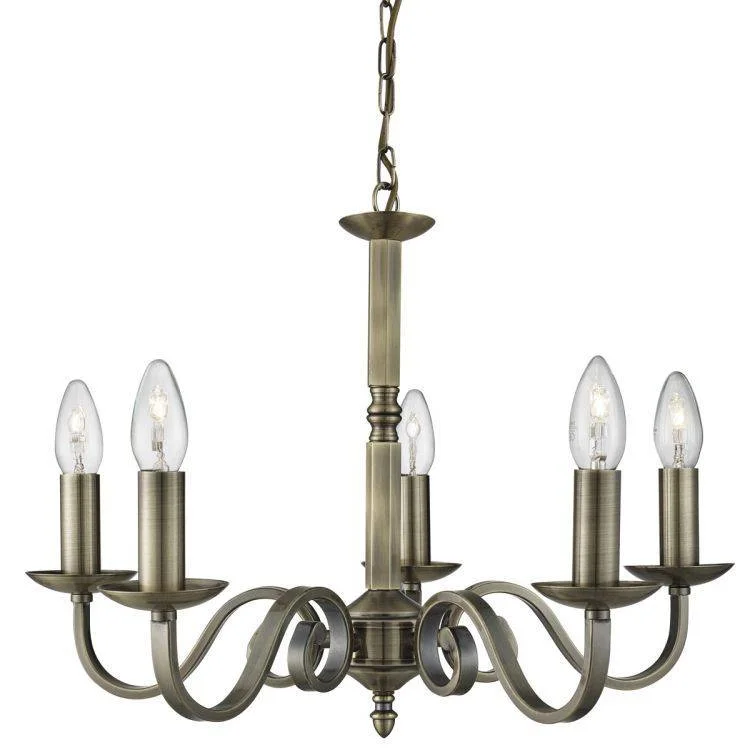 Chandeliers with Adjustable Arms for Directional LightingChandeliers with Adjustable Arms for Directional LightingSearchlight Richmond Brass 5 Light Ceiling Candle Style Chandeliers with Adjustable Arms for Directional LightingChandeliers with Adjustable Arms for Directional LightingSearchlight Richmond Brass 5 Light Ceiling Candle Style
