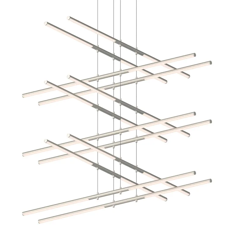 Chandeliers for Low Ceilings to Avoid OvercrowdingChandeliers for Low Ceilings to Avoid OvercrowdingSonneman 2806 Tik-Tak Stack 24-lt 48" 6-Tier LED Chandelier Chandeliers for Low Ceilings to Avoid OvercrowdingChandeliers for Low Ceilings to Avoid OvercrowdingSonneman 2806 Tik-Tak Stack 24-lt 48" 6-Tier LED Chandelier