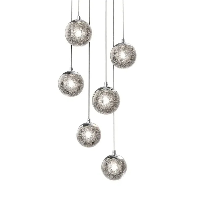 Chandeliers with Metal Frames in Silver FinishChandeliers with Metal Frames in Silver FinishSonneman 2963 Champagne Bubbles 6-lt 12" Round LED Chandelier Chandeliers with Metal Frames in Silver FinishChandeliers with Metal Frames in Silver FinishSonneman 2963 Champagne Bubbles 6-lt 12" Round LED Chandelier