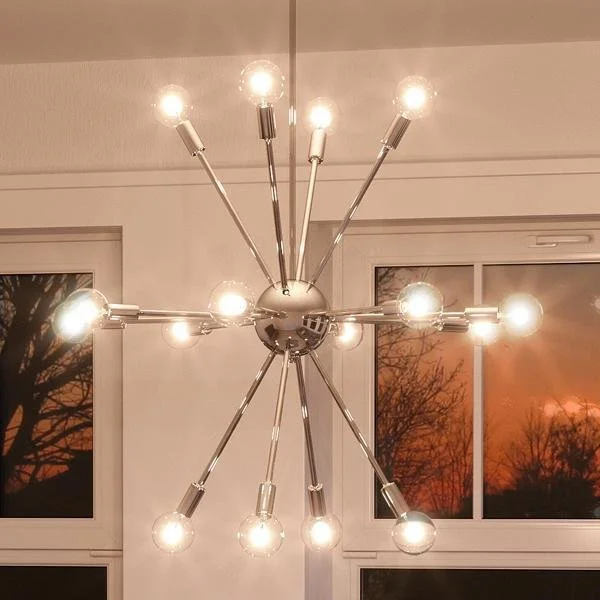 Chandeliers for Living Rooms to Create a Focal PointChandeliers for Living Rooms to Create a Focal PointUHP2522 Modern Chandelier, 25-1/2"H x 24.167"W, Polished Nickel Finish, Baltimore Collection Chandeliers for Living Rooms to Create a Focal PointChandeliers for Living Rooms to Create a Focal PointUHP2522 Modern Chandelier, 25-1/2"H x 24.167"W, Polished Nickel Finish, Baltimore Collection