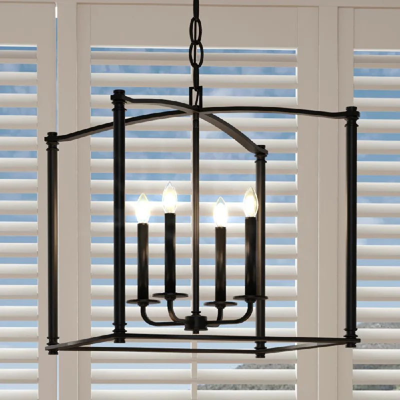 Chandeliers with Candle - Style Bulbs for a Classic AestheticChandeliers with Candle - Style Bulbs for a Classic AestheticUHP3831 Contemporary Chandelier, 25"H x 19.625"W, Midnight Black Finish, Missoula Collection Chandeliers with Candle - Style Bulbs for a Classic AestheticChandeliers with Candle - Style Bulbs for a Classic AestheticUHP3831 Contemporary Chandelier, 25"H x 19.625"W, Midnight Black Finish, Missoula Collection