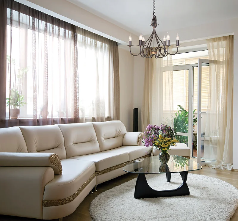 Modern Crystal Chandeliers for Contemporary HomesModern Crystal Chandeliers for Contemporary HomesWindermere 6-Light Chandelier