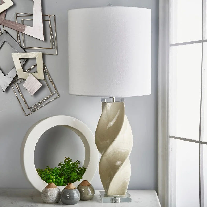 metal table lamps with a matte black finish for a sleek appearancemetal table lamps with a matte black finish for a sleek appearanceCeramic 38" Twist Table Lamp, White 38"H - 16.0" x 16.0" x 38.0" metal table lamps with a matte black finish for a sleek appearancemetal table lamps with a matte black finish for a sleek appearanceCeramic 38" Twist Table Lamp, White 38"H - 16.0" x 16.0" x 38.0"