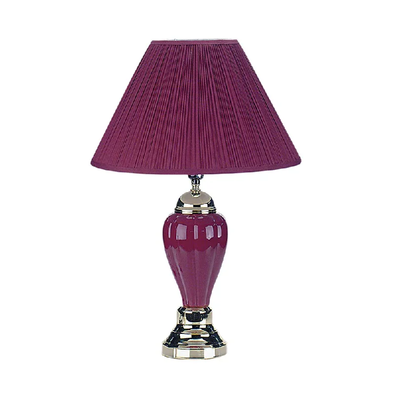coastal style table lamps with nautical elements for beach housescoastal style table lamps with nautical elements for beach housesORE International27" Ceramic Table Lamp - Burgundy coastal style table lamps with nautical elements for beach housescoastal style table lamps with nautical elements for beach housesORE International27" Ceramic Table Lamp - Burgundy