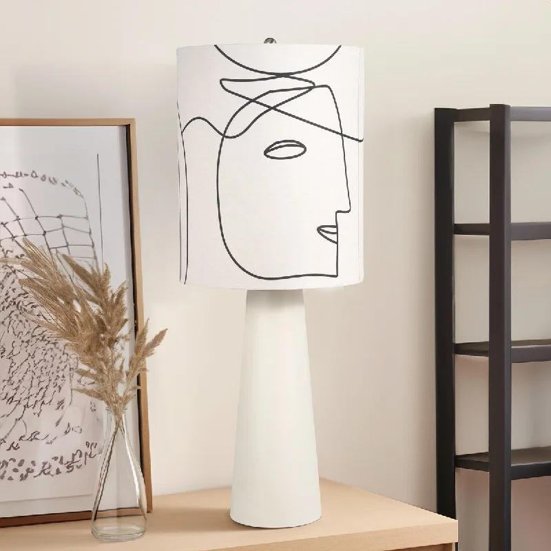 wooden table lamps with natural grain for a warm and organic feelwooden table lamps with natural grain for a warm and organic feelSagebrook Home's Modern Abstract Polyresin 33-Inch Face Pillar Table Lamp White - 13" x 13" x 33" wooden table lamps with natural grain for a warm and organic feelwooden table lamps with natural grain for a warm and organic feelSagebrook Home's Modern Abstract Polyresin 33-Inch Face Pillar Table Lamp White - 13" x 13" x 33"