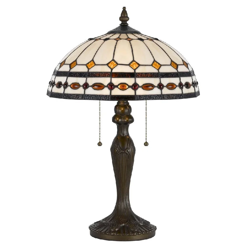 victorian style table lamps with ornate details for traditional homesvictorian style table lamps with ornate details for traditional homesCal Lighting Tiffany-style 2-light Antique Brass Tiffany-style Table Lamp