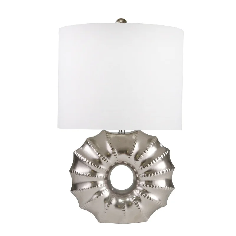 metal table lamps with a matte black finish for a sleek appearancemetal table lamps with a matte black finish for a sleek appearanceCeramic 25" Ridged Ring Tablelamp, Silver metal table lamps with a matte black finish for a sleek appearancemetal table lamps with a matte black finish for a sleek appearanceCeramic 25" Ridged Ring Tablelamp, Silver