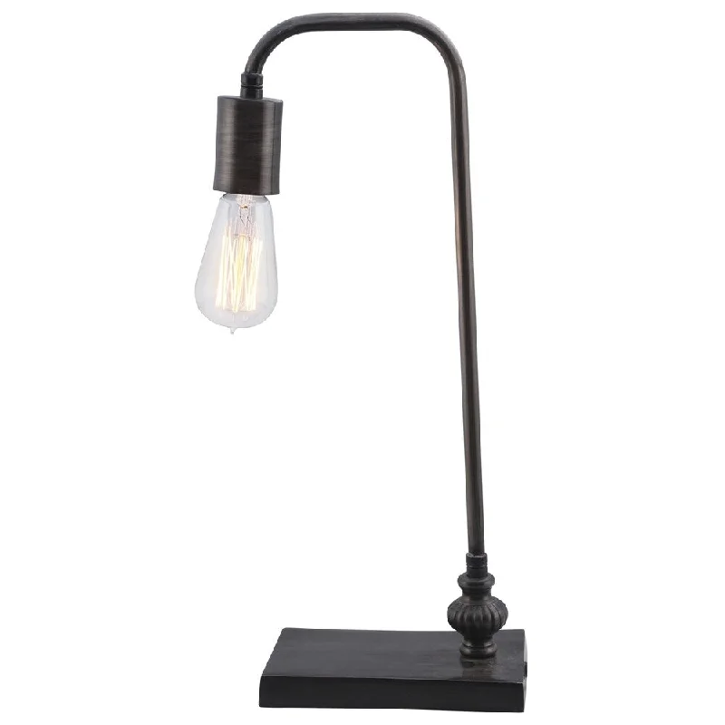 mid century modern table lamps with iconic designs for a stylish studymid century modern table lamps with iconic designs for a stylish studyRenwil Amber Black Zinc Table Lamp